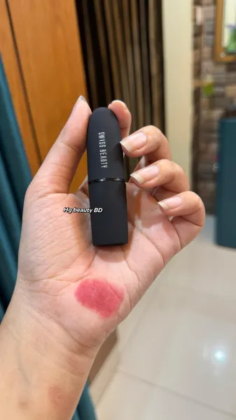 Swiss Beauty Pure Matte Lipstick - 216 Lust On